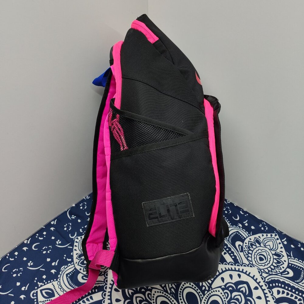Nike Black Backpack with Pink and Purple Highlights - Picture 4 of 4